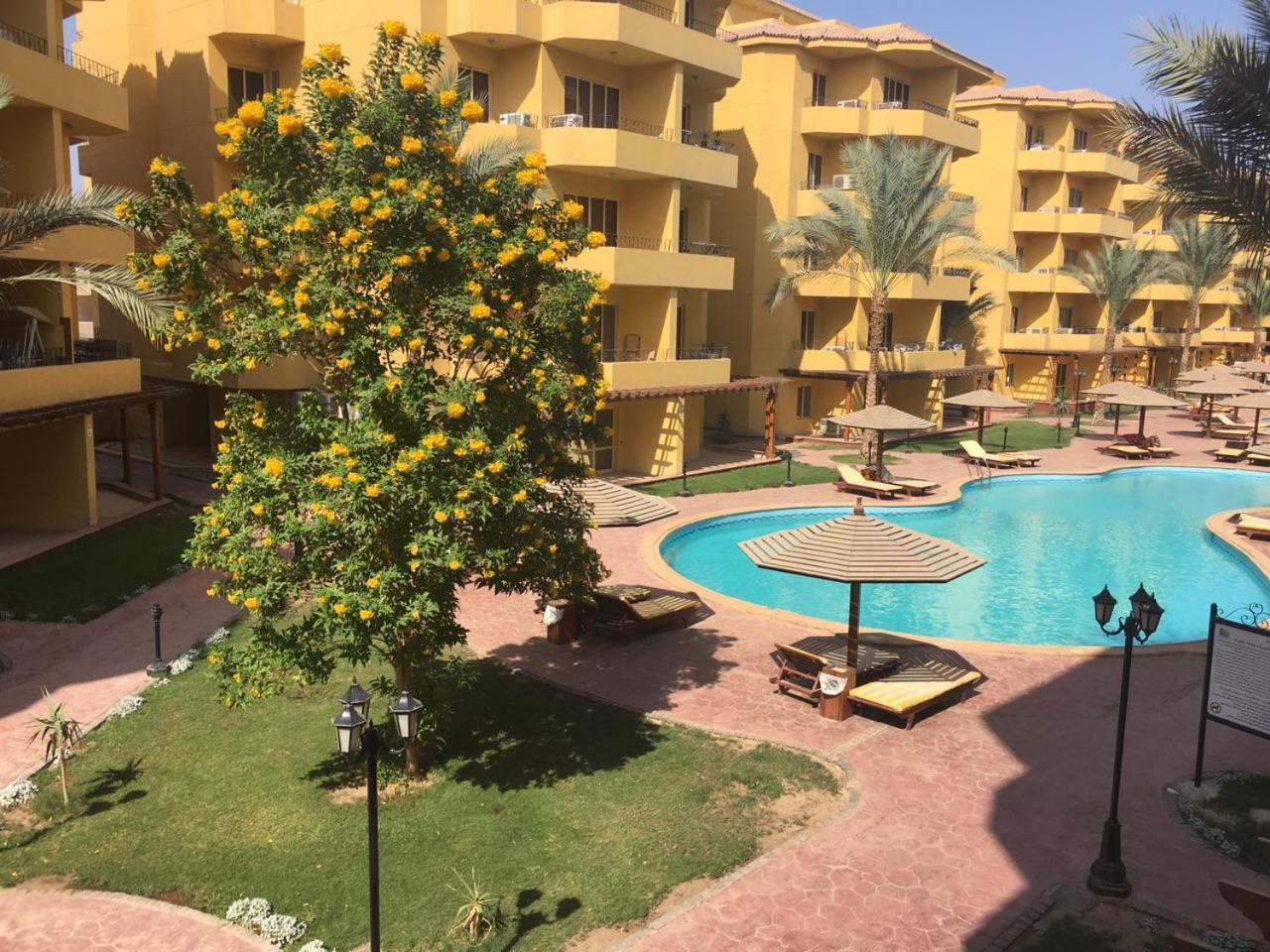 Pool View Apartment At British Resort - Unit 02 Hurghada Exteriér fotografie